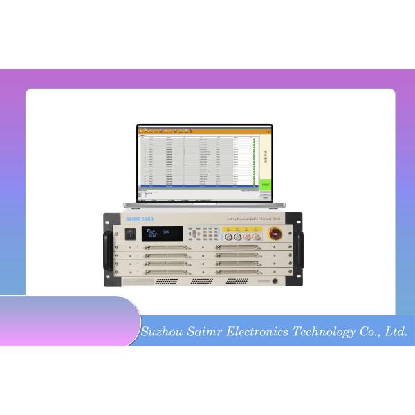 220V AC Automatic Cable Harness Test Equipment With Multi Channel Temperature
