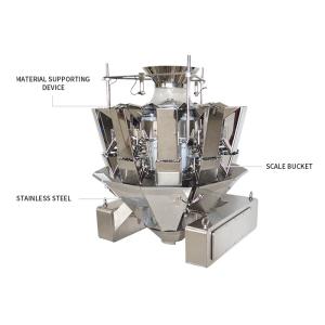 AC220V 10 Head Multi Head Combination Weigher 10g To 2000g Quantitative