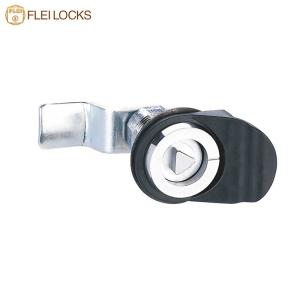 Electroplating Surface Waterproof Cam Lock , Triangular Control Panel Lock