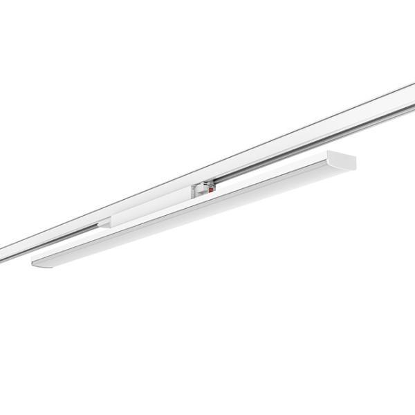 Quality 4 Wire LED Linear Track Lighting 3 Phase Power Changeable Linear LED  Recessed Lighting for sale