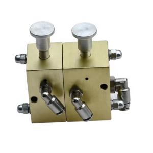 Compressed Air Applicable Aluminum Alloy 2 Compartment Pneumatic Combination