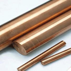 Wholesale Bronze red pure copper alloy round square rectangularrod bar high quality metal rod in stock from china suppliers