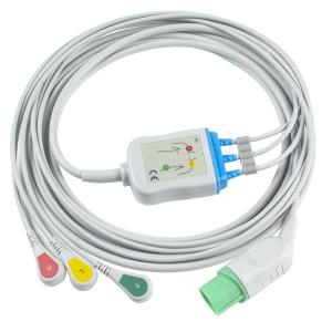 Mindray Datascope 040-000966-00 EA6232A ECG Cables and Leadwires 12pin Connector
