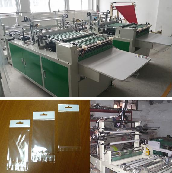 Computerized Plastic Bag Making Machine Heat Cutting Side Sealing