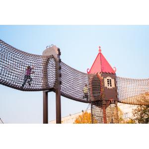 Dia 16mm Playground Combination Rope Tunnel For Kids Playing