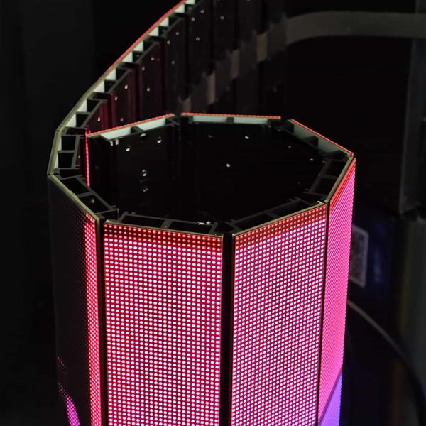 Quality Foldable Rolling LED Screen GOB Rollable LED Display P1.25 P2.6 P3.91 Interactive Flexible LED Screen for sale