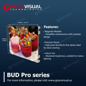 Professional Fixed Installation LED Screen – BUD Pro with HUB Connection for
