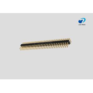 Pin Header 2x30pin 2.54mm pitch horizontal 90degree