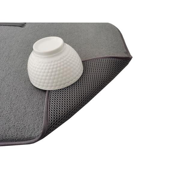 Washable Microfiber Dish Drying Mat 41x46cm