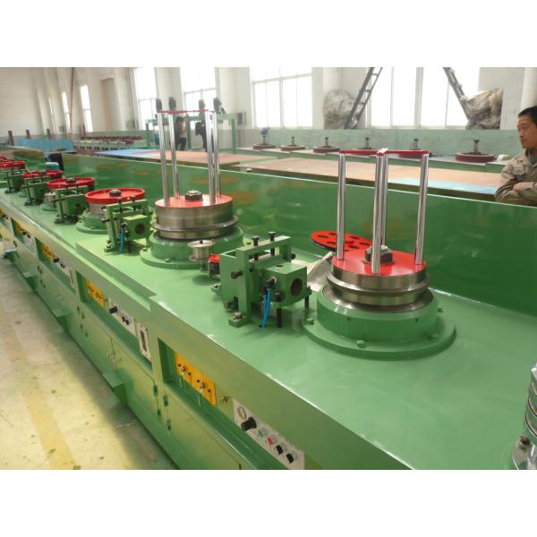 PLC Logic Control High Speed Wire Drawing Machine For Spring Wire LZ9 / 600