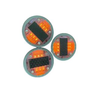 Aluminum Shell Solar Underground Light Embedded Solar Road Studs For Highway