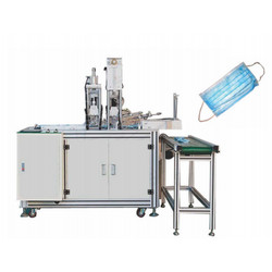 Automatic Disposable Nose Mask Making Machine , Mouth Cover Machine Convenient