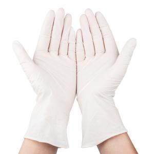 100 pcs/ 1 box Sterile Disposable Latex Gloves Protecting Latex Glove Powder