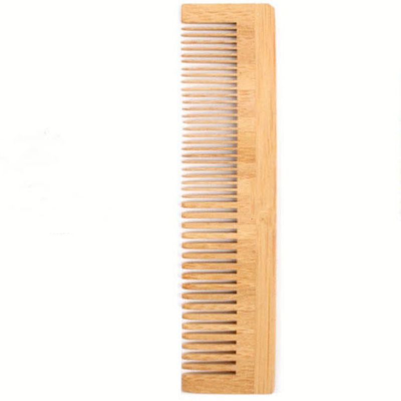 China Hot Sale Promotions Custom Bamboo Hair Comb Made Natural Bamboo Hair Comb for Hotel and Travel on sale