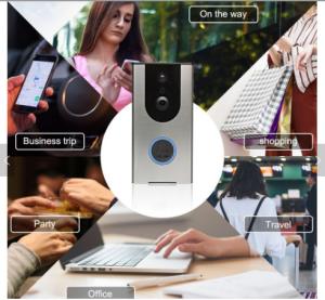 China iPhone and android App Remote Control Smart Home Security Alarm System Wifi Video Doorbell for Villa Support 8 APP users on sale