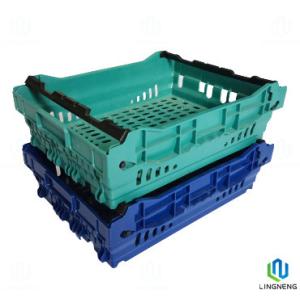 8L High quality euro stackable vented plastic mushroom tomato returnable