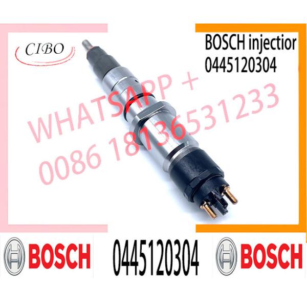 Diesel Fuel Injector 0445120304 5272937 5283275 Common Rail Injector 0445120304 For Cummins ISLe / ISL9 Dongfeng 0445120