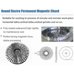 15mm Circle Sucker Electromagnetic Chuck For Milling 5 Sided