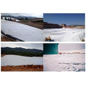White 800gsm High Strength Geotextile For Water Conservancy