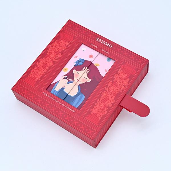 Customized creative face changing drawer perfume box gift box Valentine's Day