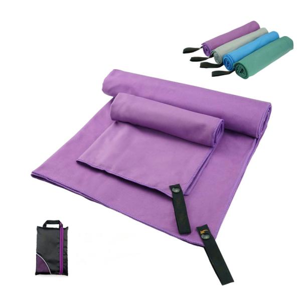 Wholesale Custom Summer Recycled Quick Dry RPET Microfiber Suede Beach Towel