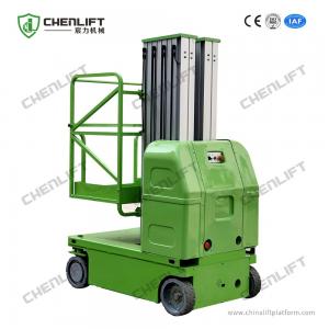 Wholesale 9m Hydraulic Lift Platform Self Propelled Aluminum Aerial Work Platform Double Mast from china suppliers