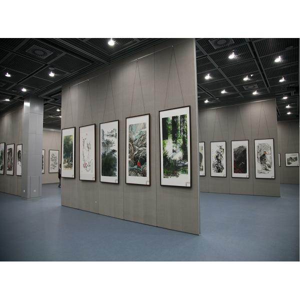 Art Folding Room Dividers Paired Operable Panels Exhibition Display Panels