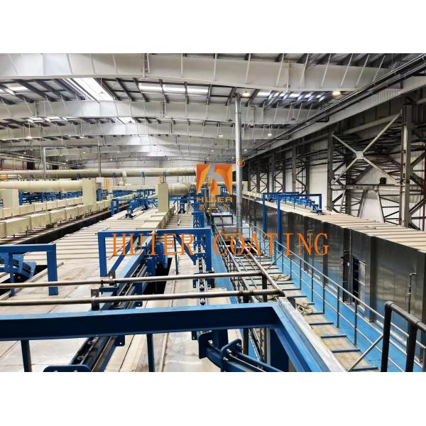 Ceiling Mounted Hanging Conveyor System with PLC Control and Adjustable Speed