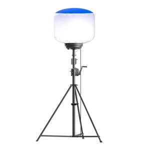 700w Mobile Balloon Light Tower With High Luminosity For Construction And