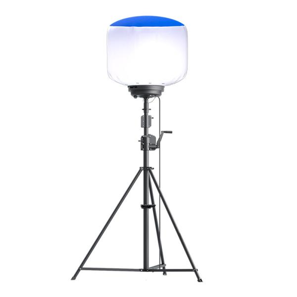 700w Mobile Balloon Light Tower With High Luminosity For Construction And