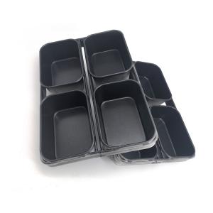 Rk Bakeware China- Silicone Glazed 4 Straps Pullman Sandwich Bread Mould