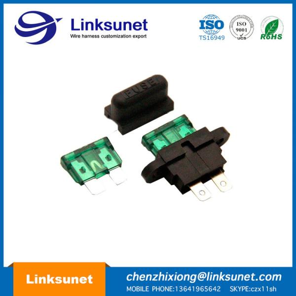 Automotive 35A 12V / 24V / 36V Maxi Fuse Box Wiring Harness UL1015 - 16AWG OD 3.0MM