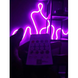 10-Level Dimming ,USB Neon Strip Light - Home Party Decorative Linear Lighting