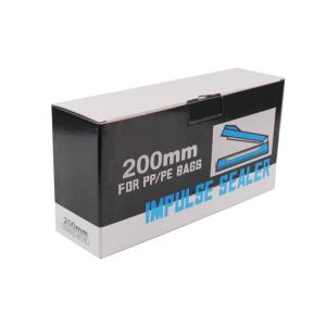 200mm Portable Hand Manual Plastic Impulse Heat Bag Sealer with CE FCC Approved