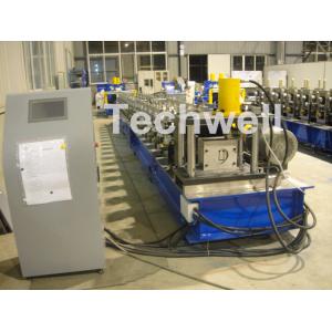 PLC Frequency Control Solar Strut Profile Roll Forming Machine With 24 Roller