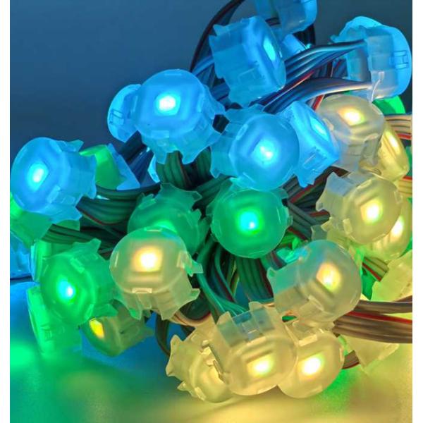 20mm DC 12V Digital RGB LED Pixel Light For Shopping Mall ​​ , LED Pixel String