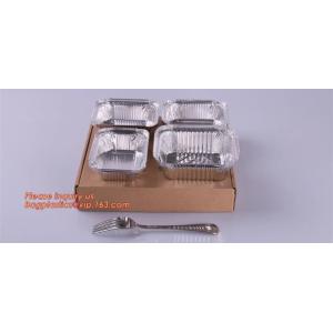 sealable aluminum foil takeaway containers,different shapes capacity take away