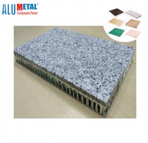 China 2MM Aluminum Plastic Lightweight Stone Honeycomb Panels 1020MM A2 Non Combustible on sale