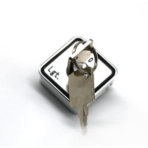 25mm Potensi Parts Elevator Push Button Lock With Key 3 Million Times Life