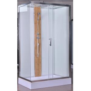 Buy cheap 1200x800x2150mm Rectangular Shower Cabins With Bamboo from wholesalers