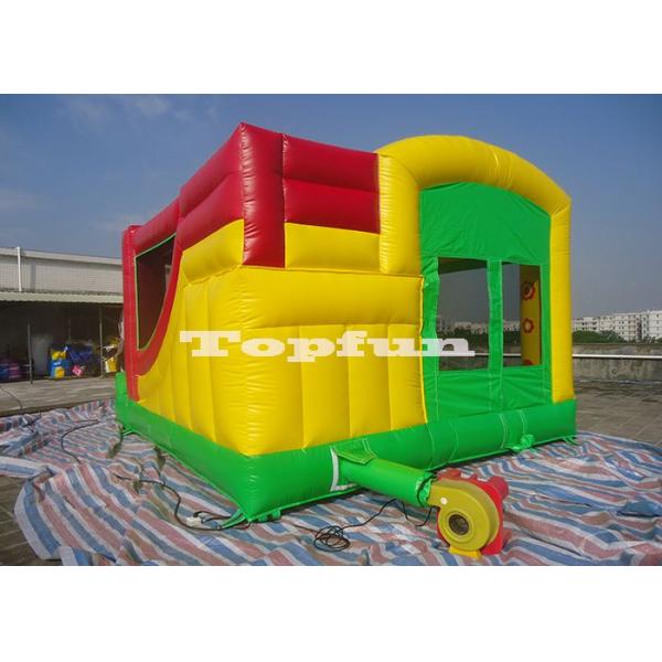 Doll House Inflatable Jumping Castle For Girls Party Lead Free PVC Tarpaulin