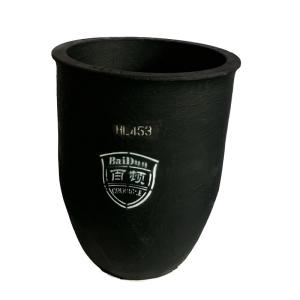 Buy cheap Round Black Metal Melting Crucible Graphite Silicon Carbide Conventional from wholesalers