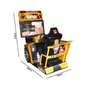 42 Inch Coin Operated Racing Game Machines For Game Hall With 1 Year Warranty