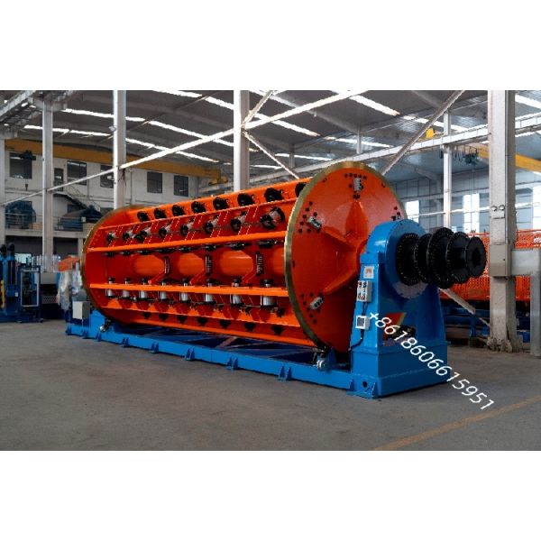 Rigid Frame Copper Wire Screening Machine KRB Steel Wire Armoring Machine