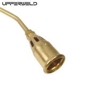 62KW Brass Gas Nozzle Propane Heating Torch MAPP Flame Weed Burner for Garden