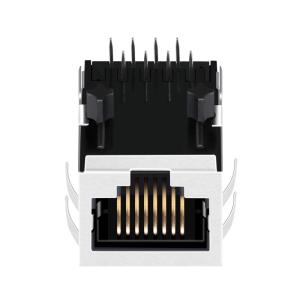 LPJEF191CNL RJ45 Network Jack Tab - Down Common Mode Choke Jack TM41108-00G051