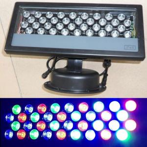 DMX512 Waterproof Rgb Wall Washer Led Lights Wide Beam Angle Mixing Colors 36pcs