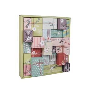 Handmade Recycled Blank Fillable Advent Calendar Boxes Multipurpose