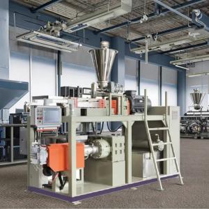 75kw Two Rotor Farrel Continuous Mixer For Mixing And Kneading Polymer Materials