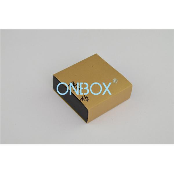 Drawer Design Printed Gift Boxes With Sponge Insert , Custom Logo Printing